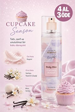 INNATIVE Elif Nur Yel Eny Body Mist Cupcake Season Vücut Spreyi 200ml