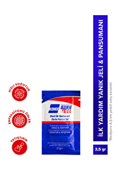 Konix 3,5 gr Steril Ilk Yardım Yanık Jelı X 10