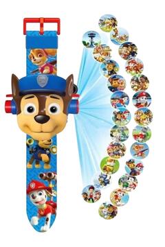 Genel Markalar Projeksiyonlu Kartelalı Paw Patrol diji saati