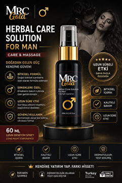 MRC GOLD Yüksek Premium Erkek Uzun Deneyim Sprey 60 ml 70 kullanımlık