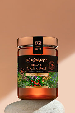 Eğriçayır Organik Çiçek Balı Ta14 850g