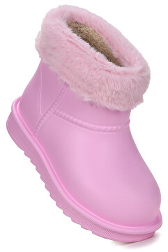 Kiko Kids Geta Su Geçirmez İçi Kürklü Kız Çocuk Eva Yağmur Kar Çizme