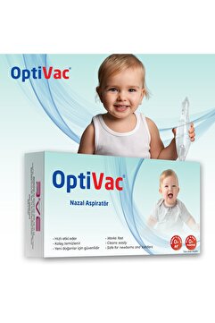 Optivac Bebek Burun Aspiratörü Elektrik Süpürgesi ile Çalışabilir