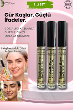 dermanew kaş çıkarıcı serum, kaş çıkartan losyon , kaş uzatıcı yağ, kaş uzatıcı yağ, kaş gürleştirici 3 adet
