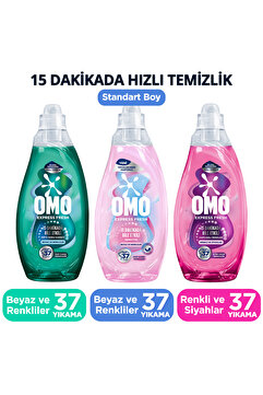 Omo Express Fresh Sensitive Sıvı Çamaşır Deterjan Seti 1480 ml x3