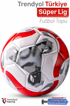 Hsport Futbol Topu 2026 Süperlig Türkiye Yeni Sezon DAYANIKLI Halı Saha,Çim,Beton Zemin Dikişli Top