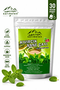 sarıbelen Kıvırcık Nane Çayı Spearmint Tea 45 G 30 Süzen Poşet