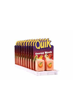 Quik Kuşlar için İyotlu Gaga Taşı Portakallı 2 Adet