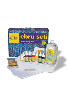 Artdeco Ebru Başlangıç Seti 8 Renk Çantalı