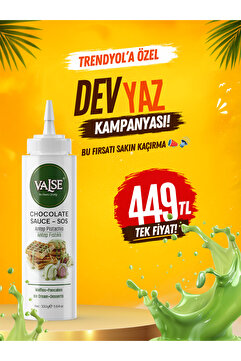 Valse Gerçek Antep Fıstıklı Sos (Glutensiz) 330 Gr Waffle & Pankek & Meyve & Kek & Tatlı & Dondurma