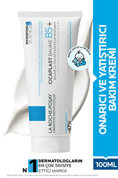 La Roche Posay Cicaplast Balm B5+ Tahriş Olmuş Ciltlere Yatıştırıcı ve Bariyer Onarıcı Yüz& Vücut Bakım Kremi 100ml