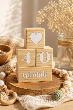 Babyroom Anne Bebek Anı Küp Seti Fotoğraf Çekim Ve Dekor Türkçe 4'lü Set Uv Baskı