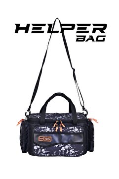 Fujin Black Camo Helper Bag - Balıkçı Çantası