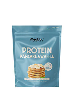 Mealjoy Protein PANCAKE & WAFFLE 600 gr Yüksek Proteinli Vanilya Aromalı