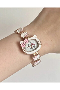 Dem Accessory Coquette Kitty Saat - Kurdele Detaylı Kadın Kol Saati