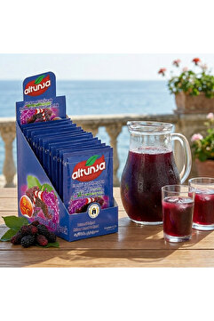 Altunsa Dut Aromalı Soğuk Toz Içecek 9 gr X 24 Adet