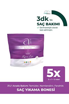 ASAFE A Safe Hijyenik Saç Yıkama Bonesi x 5 Adet