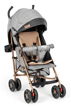 Moonybaby Moony Baby Suit Tam Yatar Hafif Baston Bebek Arabası - Baston Puset Gri