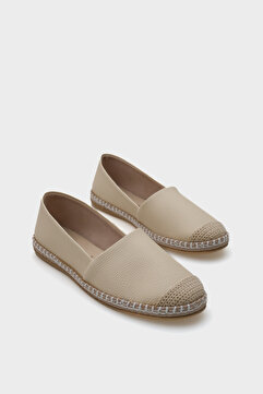 Capone Outfitters Pasarella Cilt Kadın Espadril