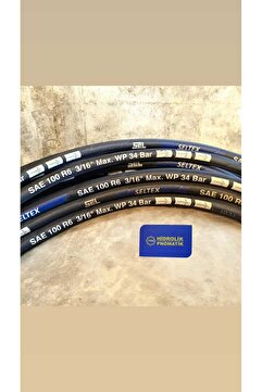 SEL TAM HİDROLİK 3/16" R6 Yağ Yakıt Hava Su Hortumu Seltex İç Çap:4,8mm Dış Çap:10,7mm 1 METRE