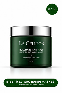 la celleon Biberiyeli Saç Bakım Maskesi | Shea Yağı, Argan Yağı ve Hidrolize Protein Özlü 250 ML