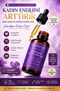 Glówer DİŞİL ENERJİ VE GİZEMLİ ÇEKİM YAĞI 30 ml