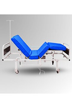 Medikal Marketi Çift Motorlu Hasta Karyolası + Yatak