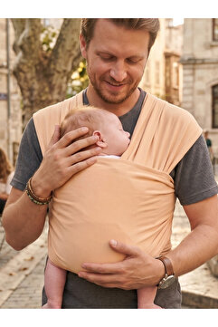 EGGBABY Esnek Wrap Sling Ergonomik Bebek Taşıma Şalı Pamuklu Yazlık Sling