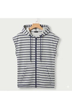 Lerix mod LERİXMOD_unisex kadın erkek 3 mevsimlik kanguru cep kapşonlu boy fermuarlı yarasa kol