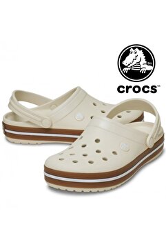 Crocs Crocband Gum Clog Sabo Doktor ve Hemşire Terliği Ortapedik Unisex Terlik BEJ