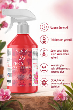VENİV Pera Orkide Ve Tüm Çiçekler Için & Kök-dal Arttıran En Iyi Gelişim Çiçek Açtıran Bitki Besini