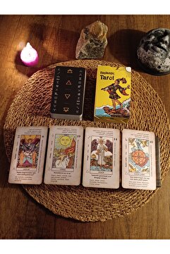 Paganca Başlangıç Tarot Destesi 78 Kart - Arındırma Kesesi Hediyeli