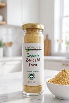 BEYORGANİK Organik Zencefil (Öğütülmüş)