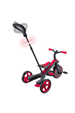 Globber Explorer 4in1 Trike Bisiklet - Kırmızı
