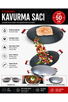 Otm 50 Cm Saç Kavurma Gözleme Sacı
