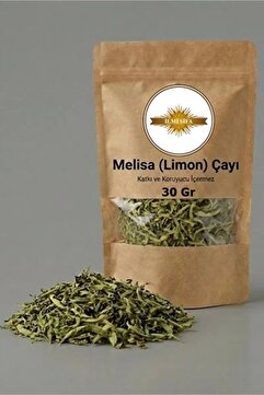 İLMİ ŞİFA Melisa Çayı (Limon Melisa) Çayı – Lemon Balm Tea (Melissa officinalis) Doğal Kurutulmuş 30 gr