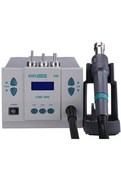 Genel Markalar 861DW Dijital SMD Lehimleme İstasyonu Akıllı Sıcak Hava 1000 W Dijital Rework Station