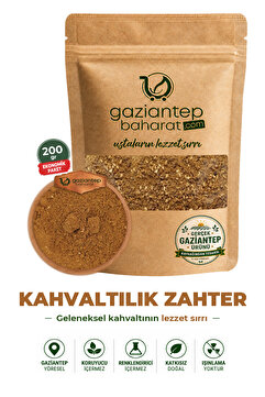 Gaziantep Baharat Zahter Kahvaltılık 200 gr