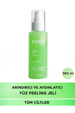 Elexir Eva YÜZ PEELING JELİ | ÖLÜ DERİ VE SİYAH NOKTA GÖRÜNÜMÜ KARŞITI BAKIM | 100ML