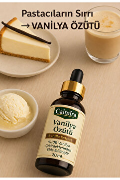 CALMİRA Vanilya Özütü (Ekstraktı) 20 ml - Vanilla Extract