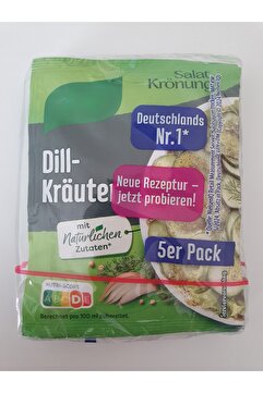 ALDİ Salat krönung Dill-Kräuter 5'li paket