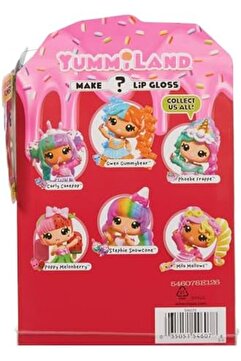 Yıldızan ZG Store Entertainment Yummiland Stephie Snowcone Bebeği ve Dudak Parlatıcısı - Gizemli Renk Serisi