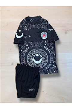 shop Özel Tasarım Türkiye Bozkurt Göktürkçe Çocuk Forma T-shirt