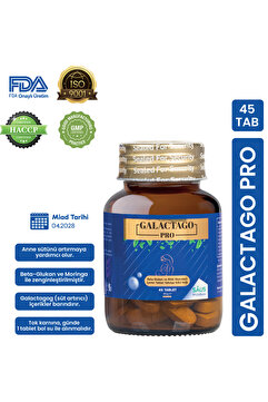 Galactago Pro Süt Arttırıcı Tablet Form (Günde Tek Kullanım) - Emzirme Döneminde Anne Sütünü Artırmaya ve Annenin Bağışıklığını Desteklemeye Yardımcı Olur.