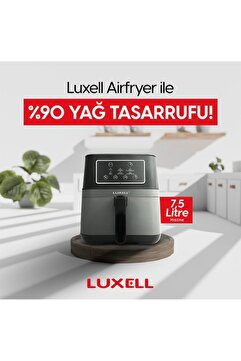 Luxell Lxaf-01 Fast Fryer Xxl 7.5 Litre Sıcak Hava Fritözü - Airfryer