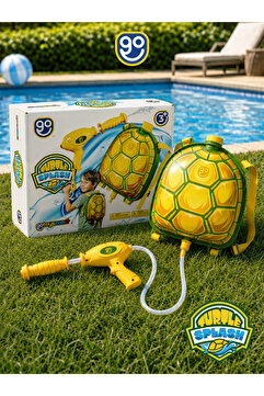 Go Toys Turtle Splash Su Çantası 1400ML - Su Tabancası Çantalı Oyuncak