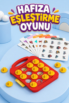 M&H Hafıza Eşleme Oyunu - Eğitici ve Öğretici Hafıza Güçlendiren Oyun
