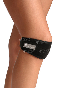 Flexy Medical Patella Tendon Bandı Dizlik - Silikon Ped Destekli Tendon Ve Diz Ağrılarında Rahatlama Sporcu Koruma