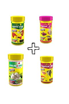 Ahm Lepistes İçin Özel Yem seti 100 ML X 4