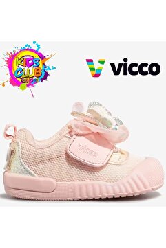 Vicco Sepira İlk Adım Bebek Ortopedik Kelebek Çocuk Spor Ayakkabı PUDRA